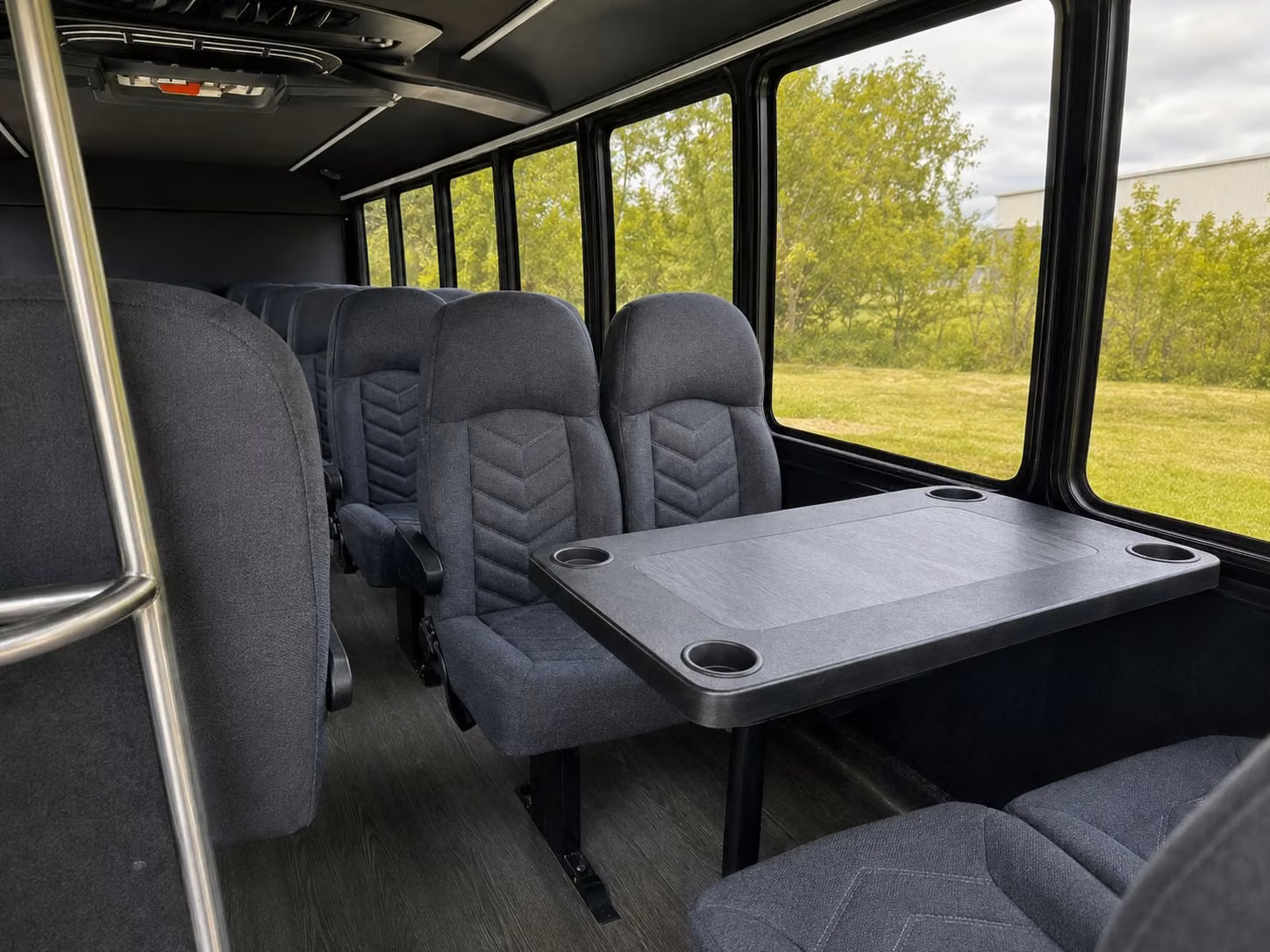 20 passenger minibus inside