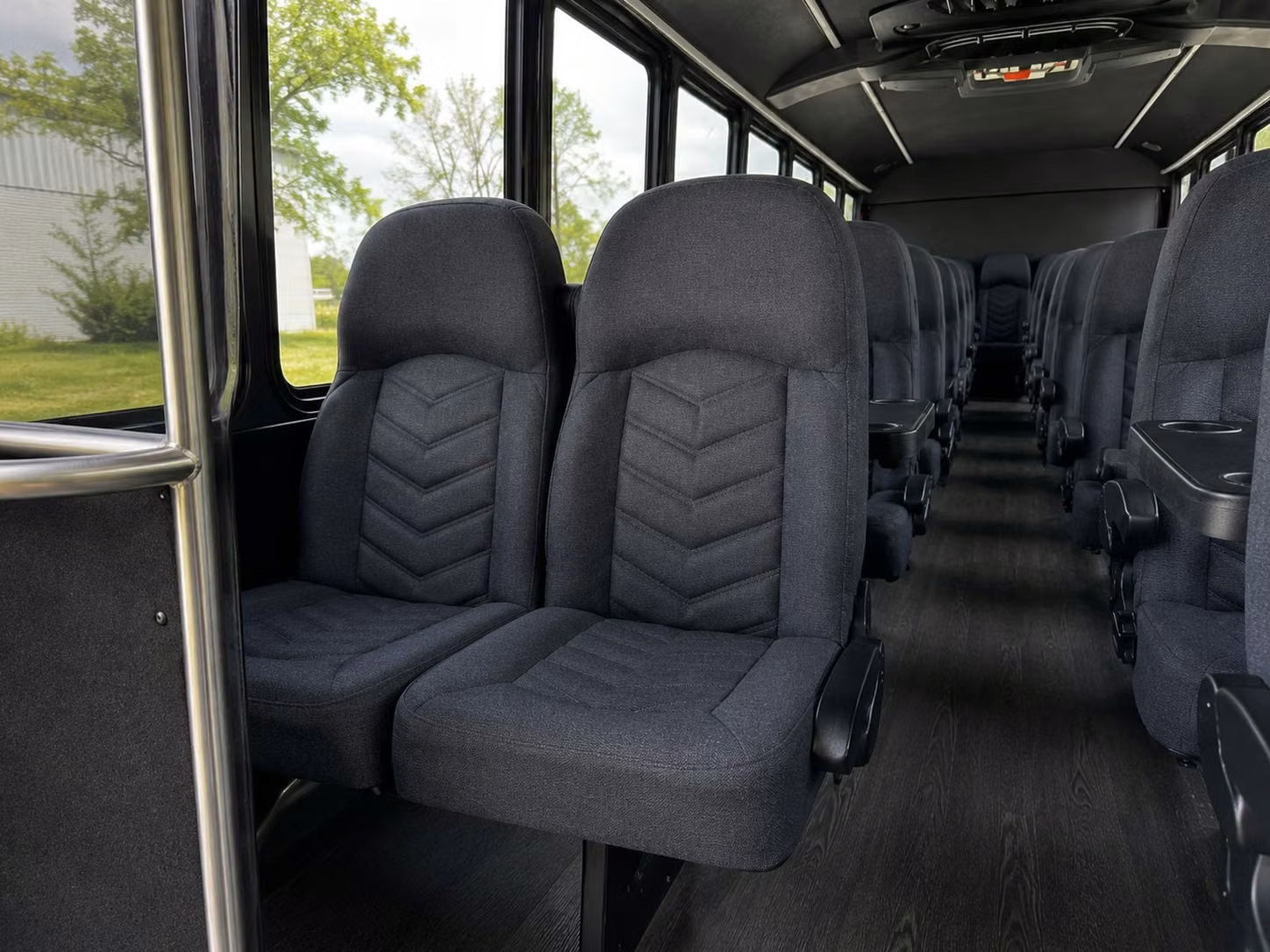 20 passenger minibus interior