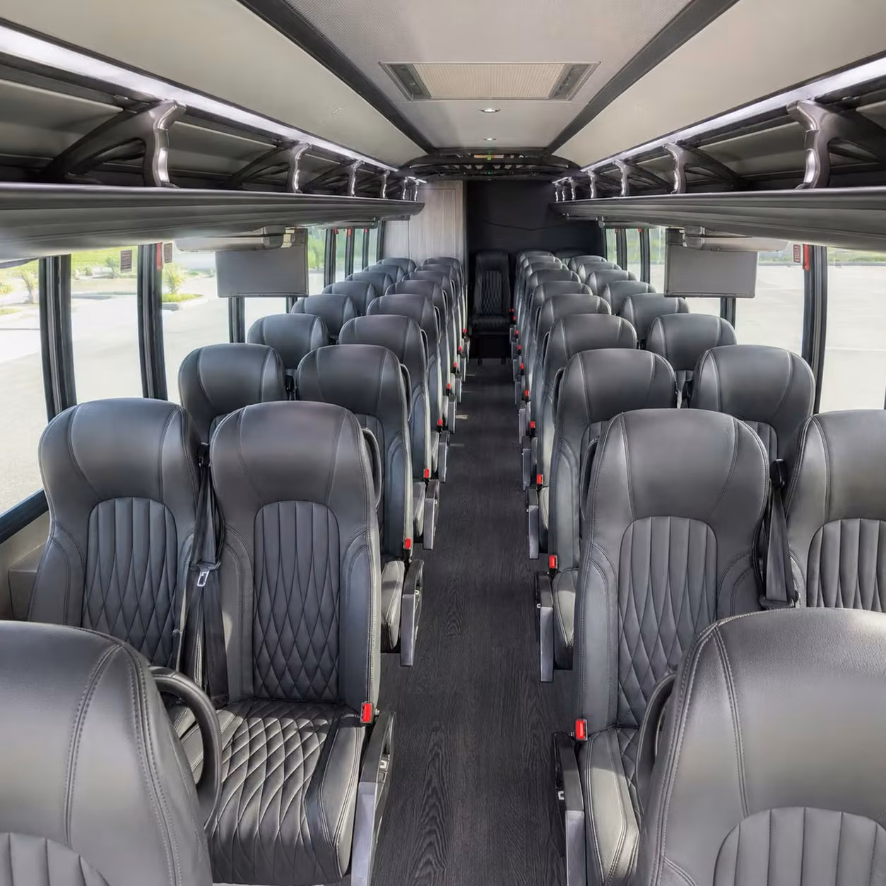30 passenger minibus inside