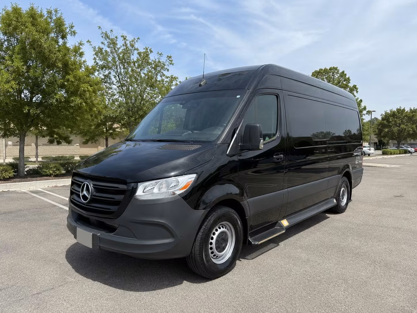sprinter van with driver